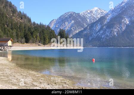 Lago in Tirolo, Austria Foto Stock