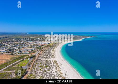 Vista aerea della baia di Jurien in Australia Foto Stock