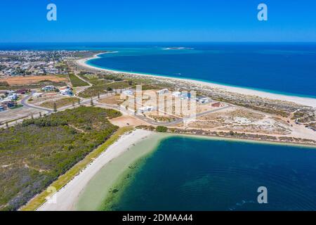 Vista aerea della baia di Jurien in Australia Foto Stock