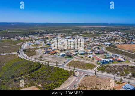 Vista aerea della baia di Jurien in Australia Foto Stock