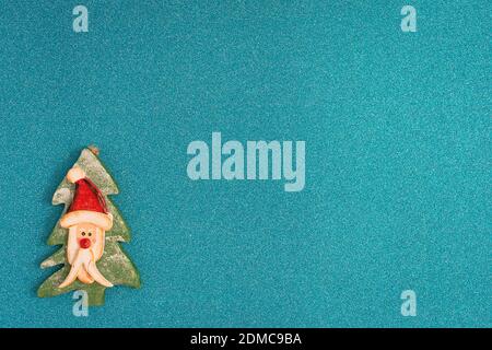 La Navidad reflejada en fondos con emocion en variados contextos de fondos y colores. Foto Stock