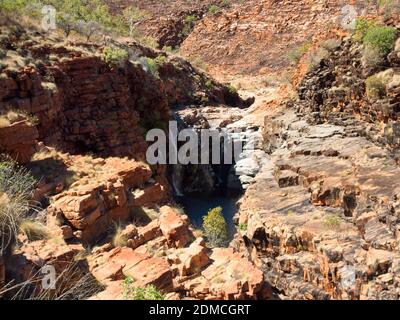 Lennard River Gorge, Miluwindi Conservation Park, Kimberley,. Australia occidentale Foto Stock