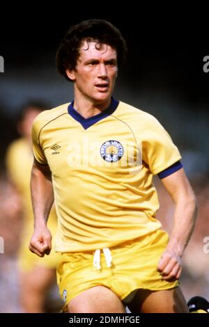 Foto del file datata 29-08-1981 di Trevor Cherry, Leeds United Foto Stock