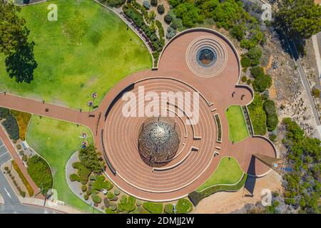 HMAS Sydney II Memorial a Gerladton, Australia Foto Stock