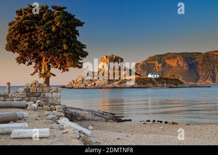 Cappella di San Nicola Kastri Isola Kos Foto Stock