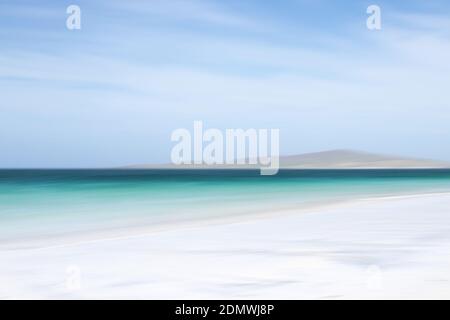 ICM, Berneray West Beach, Ebridi esterne, Scozia Foto Stock