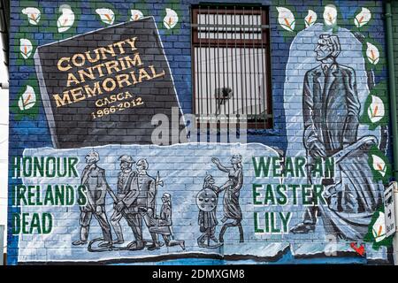 Belfast, Irlanda del Nord. 1 maggio 2016. Graffiti e Street art il 1° maggio 2016 a Belfast, Irlanda del Nord, Regno Unito. Foto Stock