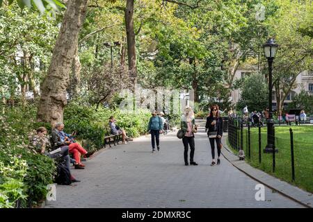 Madison Square Park a Manhattan, New York Foto Stock