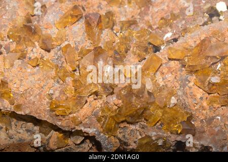 Baryte BaSO4 Foto Stock