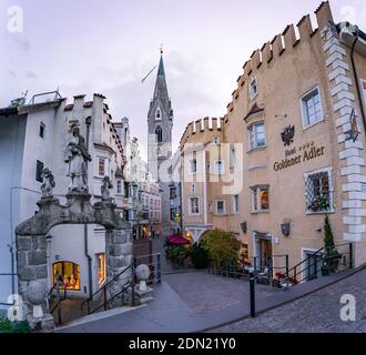 città vecchia di bressanone nel tirolo meridionale Foto Stock