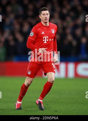 File photo datato 25-02-2020 di Robert Lewandowski della Baviera. Foto Stock