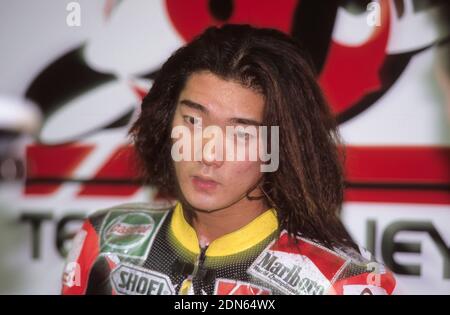 Norick Abe (JPN), Yamaha 500, GP d'Australia 1998, Eastern Creek Foto Stock