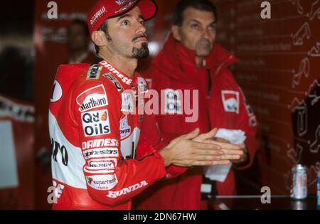 Max Biaggi (ITA), Honda 500, GP d'Australia 1998, Eastern Creek Foto Stock
