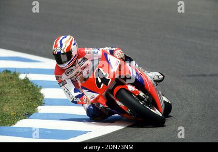 Michael Doohan, (USA), Honda NSR500, Gran Premio di motocicletta spagnola, Jerez 1994 Foto Stock