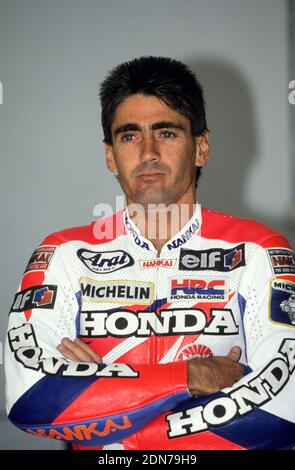 Michael Doohan, (USA), Honda NSR500, Gran Premio di motocicletta spagnola, Jerez 1994 Foto Stock