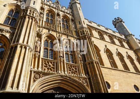 The Old Schools Building on Trinity Lane, University of Cambridge, Cambridge Cambridgeshire Inghilterra Regno Unito Foto Stock