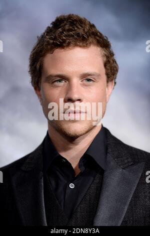 Jonny Weston partecipa alla prima di Paramount Pictures Project Almanac al TCL Chinese Theatre di Los Angeles, CA, USA, il 27 gennaio 2015. Foto di Lionel Hahn/ABACAPRESS.COM Foto Stock