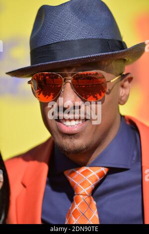 Nick Cannon partecipa al ventottesimo premio annuale Kids Choice di Nickelodeon, tenutosi presso il Forum di Inglewood, Los Angeles, CA, USA, il 28 marzo 2015. Foto di Lionel Hahn/ABACAPRESS.COM Foto Stock