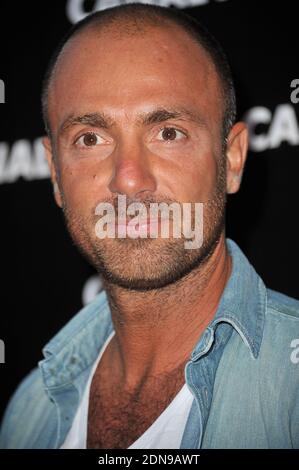 Christophe Dugarry arriva al Canal Plus Party per presentare i programmi della prossima stagione al Cite De la Mode et Du Design di Parigi, Francia, il 6 settembre 2012. Foto di Giancarlo Gorassini/ABACAPRESS.COM Foto Stock