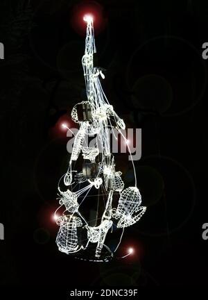 Festival delle luci, Taranaki, Nuova Zelanda, New Plymouth Foto Stock