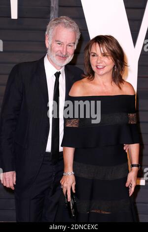 John McEnroe partecipa al Vanity Fair Oscar Party 2015 ospitato da Greydon carter al Wallis Annenberg Center for the Performing Arts il 22 febbraio 2015 a Beverly Hills, Los Angeles, CA, USA. Foto di Chris Elise/ABACAPRESS.COM Foto Stock