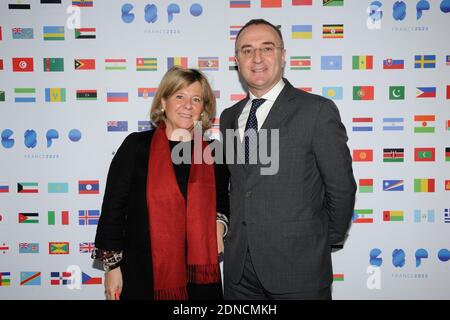 Marc-Antoine Jamet a la Presentation de la candidature de Paris pour l'exposition Universelle de 2025 a la Fondation Louis Vuitton. Parigi, Francia, 5 marzo 2015. Photo de Alban Wyters/ABACAPRESS.COM Foto Stock