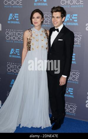 Keira Knightley and musician James Righton attend the 20th annual Critics' Choice Movie Awards at the Hollywood Palladium on January 15, 2015 in Los Angeles, CA, USA. Photo by Lionel Hahn/ABACAPRESS.COM Foto Stock