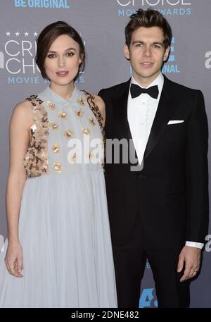 Keira Knightley and musician James Righton attend the 20th annual Critics' Choice Movie Awards at the Hollywood Palladium on January 15, 2015 in Los Angeles, CA, USA. Photo by Lionel Hahn/ABACAPRESS.COM Foto Stock