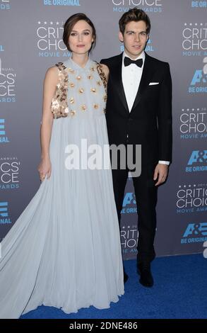 Keira Knightley and musician James Righton attend the 20th annual Critics' Choice Movie Awards at the Hollywood Palladium on January 15, 2015 in Los Angeles, CA, USA. Photo by Lionel Hahn/ABACAPRESS.COM Foto Stock
