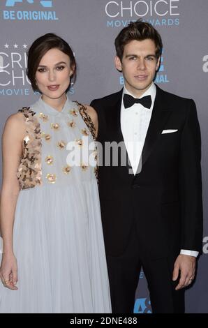 Keira Knightley and musician James Righton attend the 20th annual Critics' Choice Movie Awards at the Hollywood Palladium on January 15, 2015 in Los Angeles, CA, USA. Photo by Lionel Hahn/ABACAPRESS.COM Foto Stock
