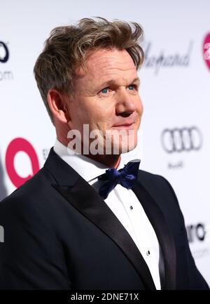 Simon Cowell arrives at the 23rd Annual Elton John AIDS Foundation Oscar Viewing Party held in West Hollywood, Los Angeles, CA, USA, on February 22, 2015. Photo by ABACAPRESS.COM Stock Photo