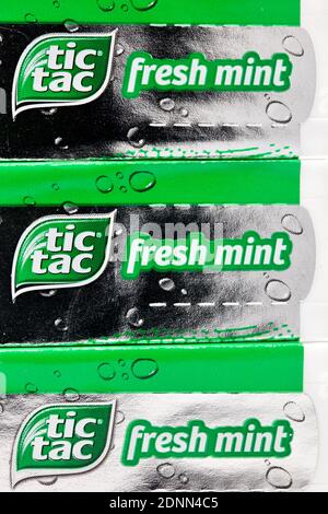 Tic TAC fresco zecca Foto Stock