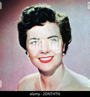 Fotografia di Margaret Lockwood (1916-1990) un'attrice inglese. Foto Stock