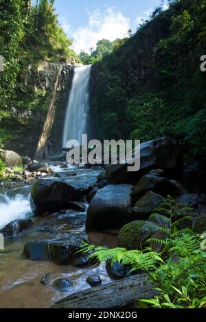 Cascata Gunung Rayap Foto Stock