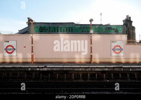 Latimer Road Station Stock Photo