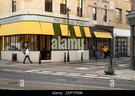 Queens Head, Commercial Street Foto Stock