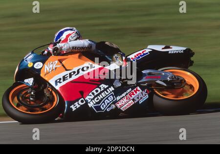 Tadayuki Okada (JPN), Honda 500, Spagna GP 500, Jerez 1998, Foto Stock