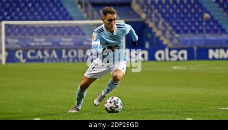 Oviedo, Spagna. 17 Dicembre 2020. Oviedo, SPAGNA: Il giocatore di RC Celta de Vigo, Emre Mor (11) con la palla durante il primo round del Copa de SM El Rey 2020-21 tra UD Llanera e RC Celta de Vigo con vittoria per i visitatori entro il 0-5 all'Estadio Nuevo Carlos Tartiere di Oviedo, Spagna il 17 dicembre 2020. (Foto di Alberto Brevers/Pacific Press) Credit: Pacific Press Media Production Corp./Alamy Live News Foto Stock