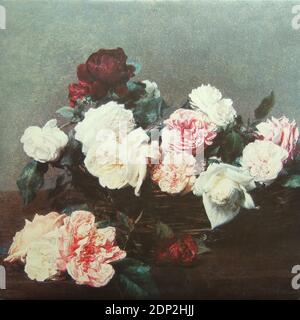 New Order - Power, Corruption & Lies, 1983 - copertina di un album in vinile d'epoca Foto Stock