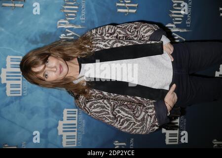 Axelle Laffont arriva all'anteprima della mostra di Harry Potter che si è tenuta a la Cite Du Cinema a Saint Denis, vicino a Parigi, Francia, il 2 aprile 2015. Foto di Jerome Domine/ABACAPRESS.COM Foto Stock