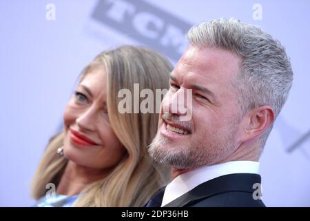 Eric Dane e Rebecca Gayheart partecipano al 2015 AFI Life Achievement Award Gala Tribute in onore di Steve Martin al Dolby Theatre il 4 giugno 2015 a Los Angeles, California, USA. Foto di Lionel Hahn/ABACAPRESS.COM Foto Stock