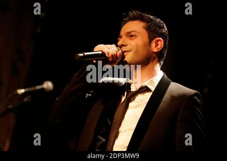 Gregory Bakian Showcase si è tenuto a le Reservoir, a Parigi, in Francia, il 29 aprile 2015. Foto di Jerome Domine/ABACAPRESS.COM Foto Stock