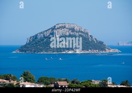 Isola nella parte settentrionale della Sardegna Italia Foto Stock