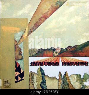 Stevie Wonder - Innervisions 01 - copertina di album in vinile d'epoca Foto Stock