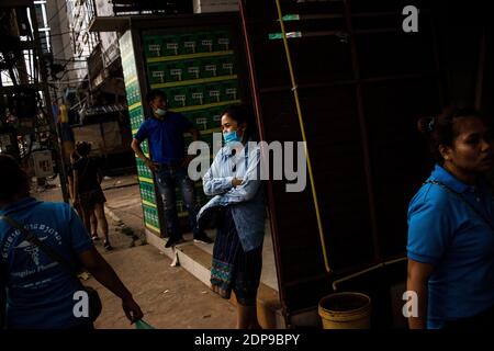 LAO - VIENTIANE LA COMPROMESSO Même si elle se approvche du million d’habitants, Vientiane a encore les allures d’une bourgade à Côte des mégapoles des Foto Stock