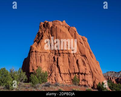 Scogliere alla luce del mattino, Kodachrome Basin state Park, Cannonville, Utah. Foto Stock