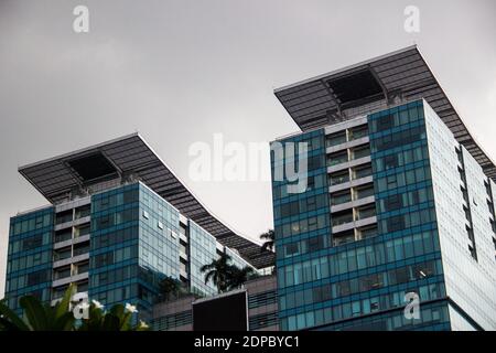 VIETNAM - ho-chi-MINH il ritratto BOULIMIC della metropoli ho Chi Minh City che sta vivendo un boom economico esponenziale. Centro commerciale Vincom Foto Stock