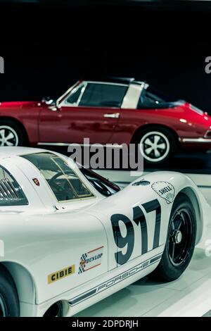 STOCCARDA, Germania 6 marzo 2020: La Porsche 917 KH Coupe 1969 al Porsche Museum. Foto Stock