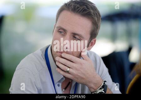 Philippe Cousteau, nipote del leggendario esploratore oceanico Jacques Cousteau, parla al Festival Aspen Ideas di Aspen, CO, USA, 30 giugno 2015. Aspen Ideas Festival è dedicato alle idee coinvolgenti che contano attraverso le conversazioni annuali del Festival. Foto di Olivier Douliery/ABACAPRESS.COM Foto Stock