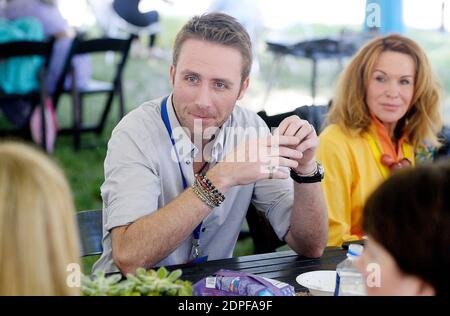 Philippe Cousteau, nipote del leggendario esploratore oceanico Jacques Cousteau, parla al Festival Aspen Ideas di Aspen, CO, USA, 30 giugno 2015. Aspen Ideas Festival è dedicato alle idee coinvolgenti che contano attraverso le conversazioni annuali del Festival. Foto di Olivier Douliery/ABACAPRESS.COM Foto Stock